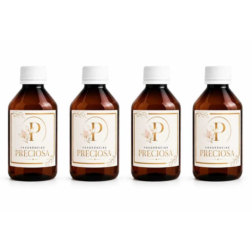 Kit 4 Essências Aromáticas Hidrossolúveis 100ml cada - Mais de 250 Opções!
