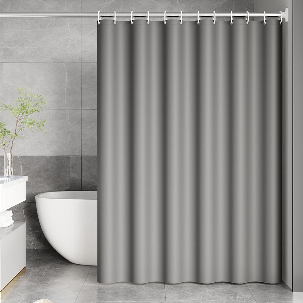 Cortina para Box de Banheiro PEVA 140x200cm Impermeável Antimofo Opaco Proteção Privacidade