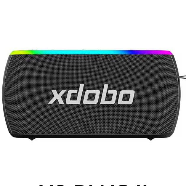 XDOBO X8 MINI II PORTABLE BLUETOOTH SPEAKER, 30W, 13 HORAS DE REPRODUÇÃO, CARREGAMENTO TIPO C.