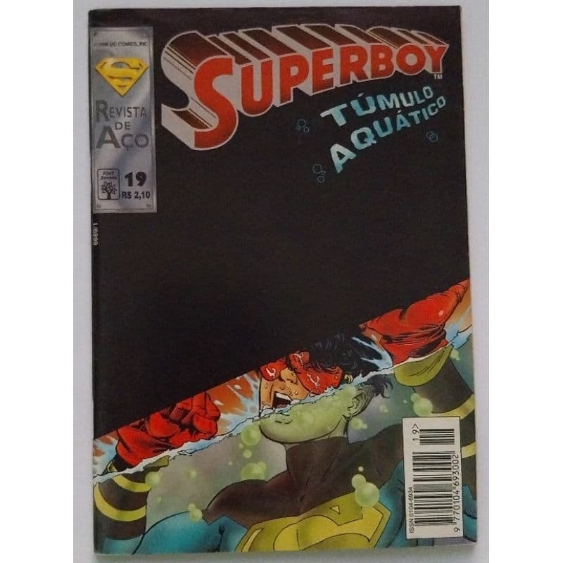 Gibi Superboy Túmulo Aquático N° 19 Editora Abril