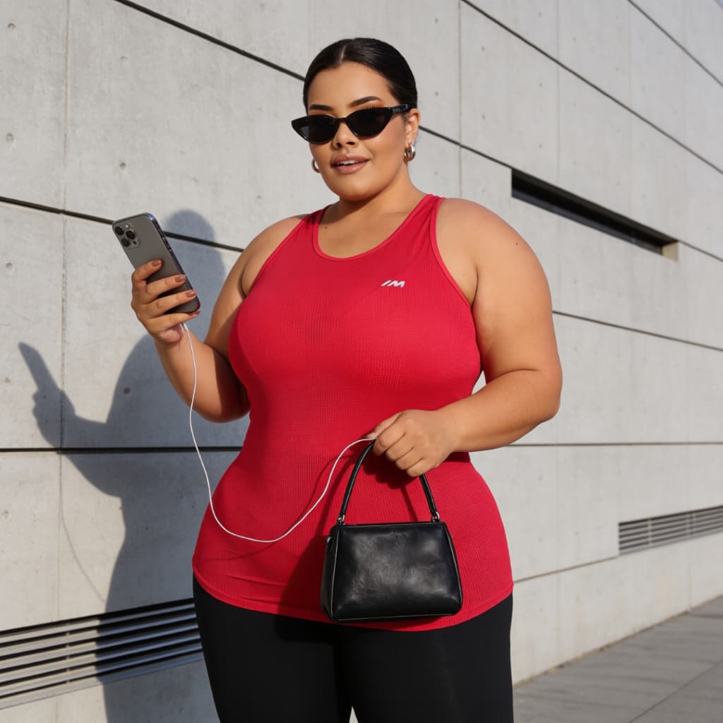 Regata Academia Feminina Plus Size Dry Fit Blusa Caminhada Musculação Treino Corrida Leve Confortável G1 G2 G3
