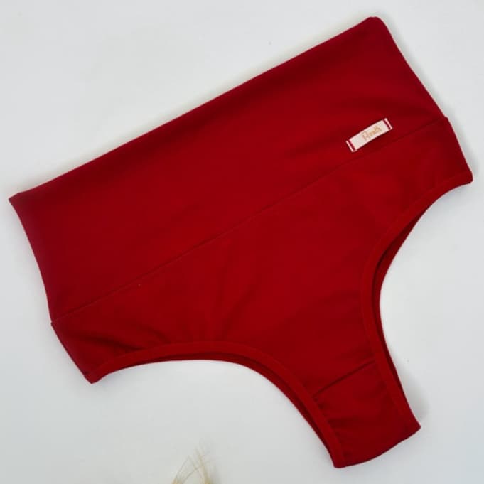 Kit 5 Calcinhas Cinta Cintura Alta Segura Barriga Conforto Suplex