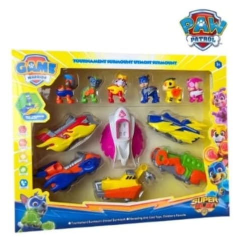 Super Kit 3-6-9 Carrinhos Patrulha Canina Brinquedo Infantil - Coleção Completa Ryder, Everest e Equipe