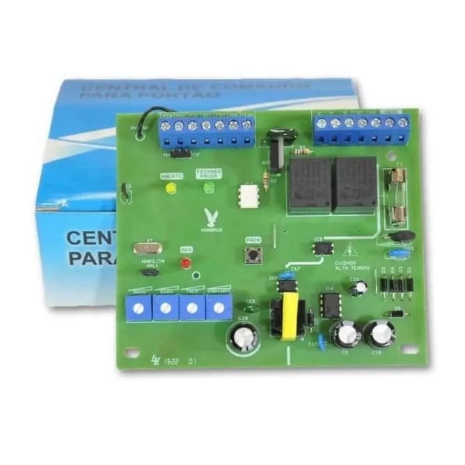 Central CMD Portão PCX-30-Hall-HOMBRUS
