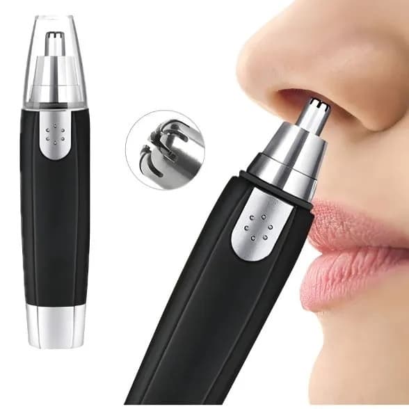 Maquininha Depiladora Nasal Elétrica Indolor Aparador de Pelos Nariz Portátil Seguro Profissional