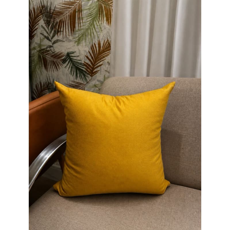 Capa de almofadas suede 45x45 com Zíper Fácil para troca cores do Brasil