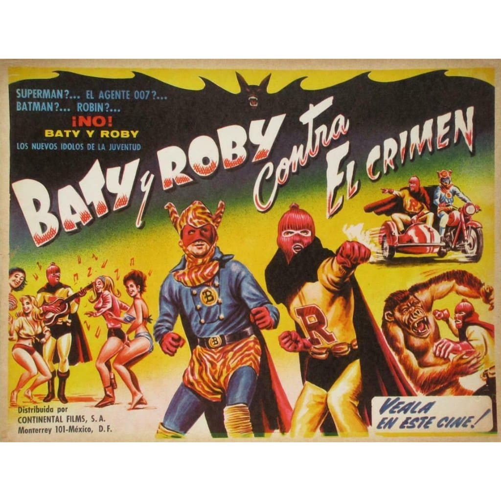 Filme Rat Pfink a Boo Boo de 1966 (paródia de Batman e Robin) - Legendado
