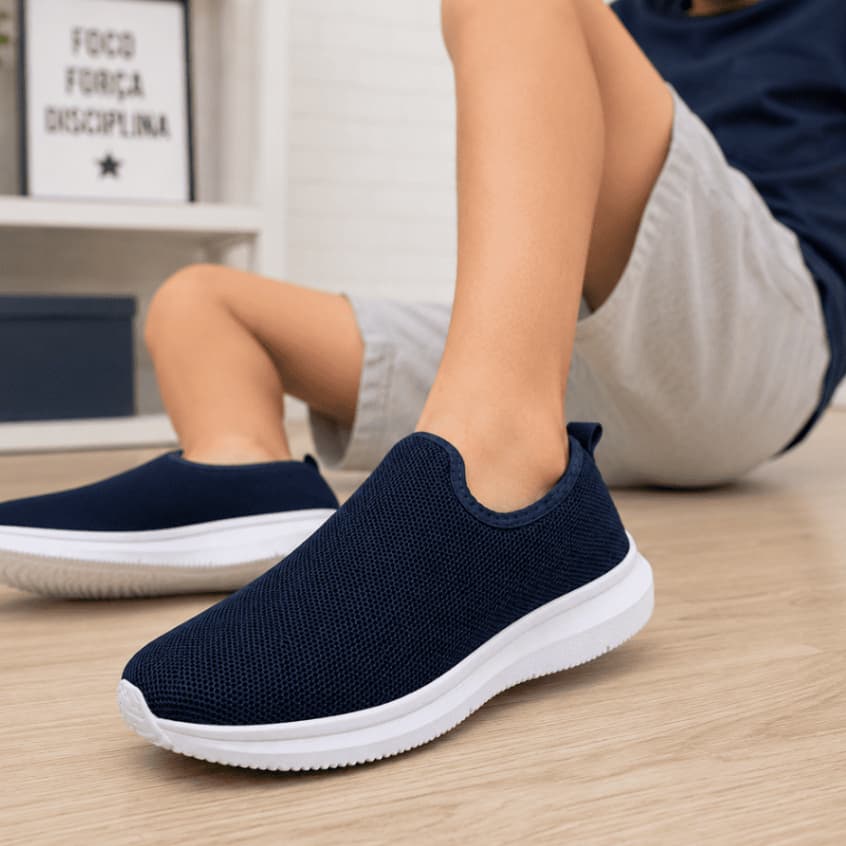 Ténis Infantil meia Confortavel super leve Caminhada Envio imediato