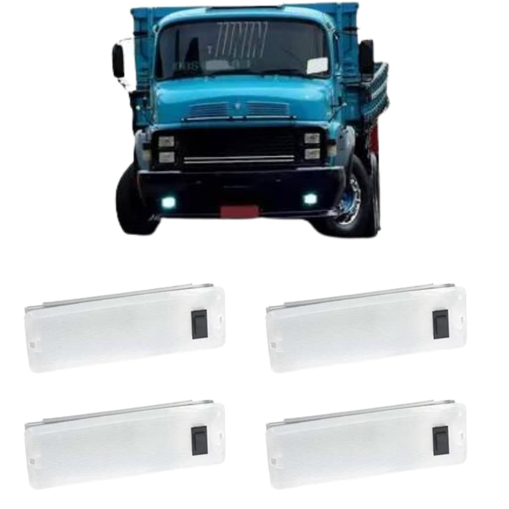 Lanterna+LED Para Cabine Caminhão Mb/Mercedes 709 914 1618 1620 1621 1218 1418 710