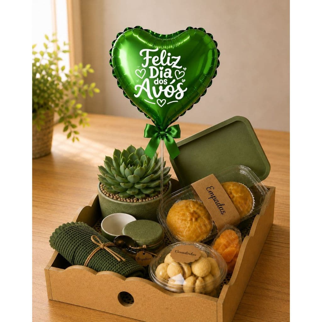 Adesivo Vinil para Balões Feliz Dia dos Avós | Personalização | Envio Imediato