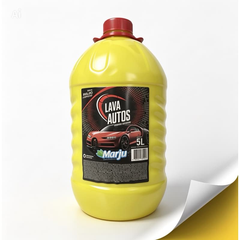 Lava auto car shampoo automotivo 5L e 1L com a função desengraxante ativo