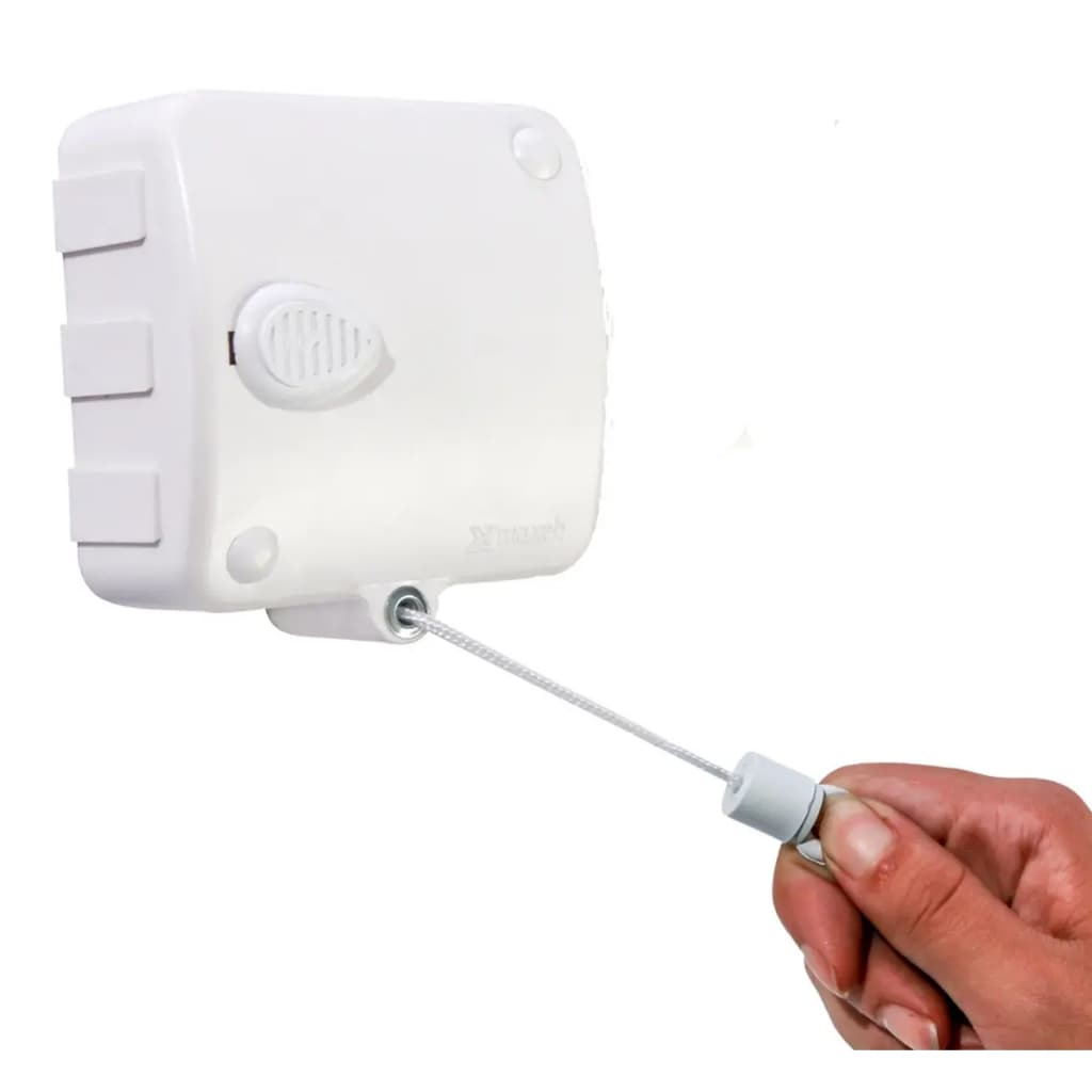 Varal de Parede Automático Stendmax com Corda Retrátil de 6m