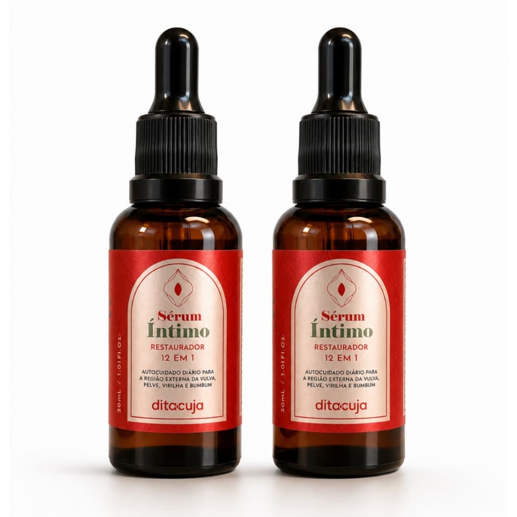 2x Sérum Íntimo Restaurador 12 em 1 | 30mL | Hidrata, Rejuvenesce, Firmeza e Elasticidade da Pele