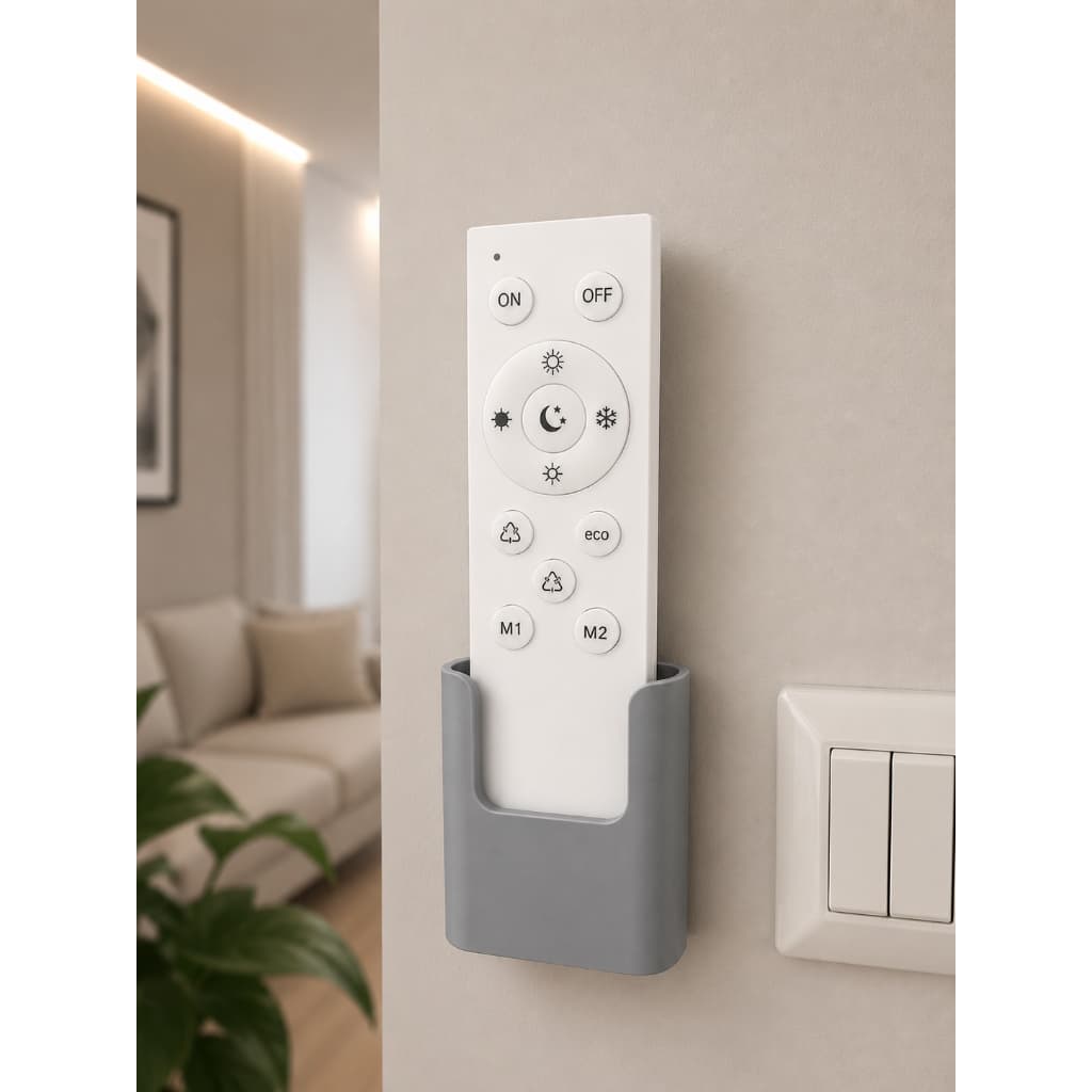 Suporte para Controle Remoto de Parede TV Ar Condicionado Organizador