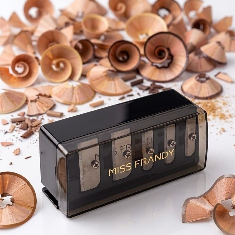 Apontador universal para lápis de MAQUIAGEM Miss Frandy 5 tamanhos