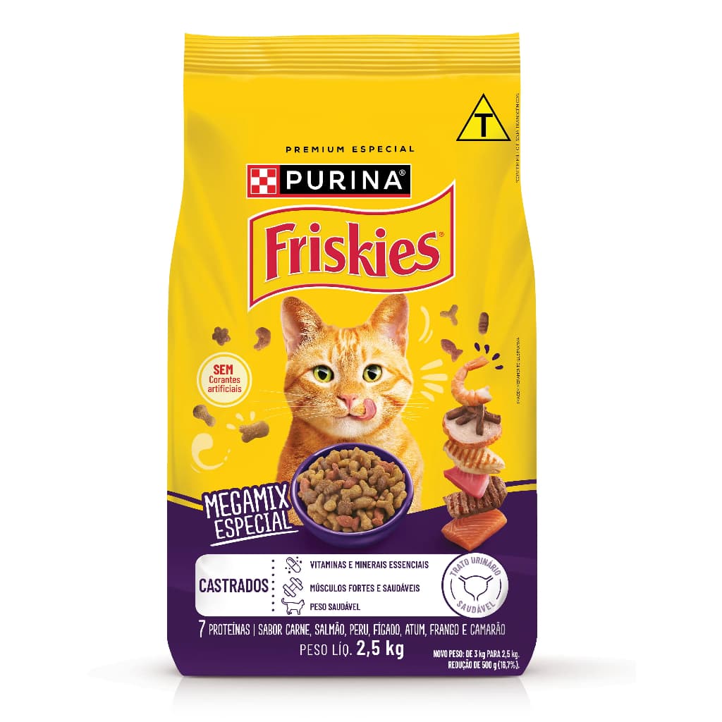 Purina Friskies Gatos Castrados Megamix 10,1Kg