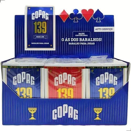 Kit 2 Jogo Baralho Profissional Copag 139 54 Cartas