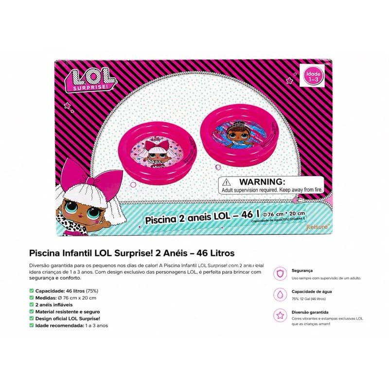PISCINA INFANTIL 46 LITROS