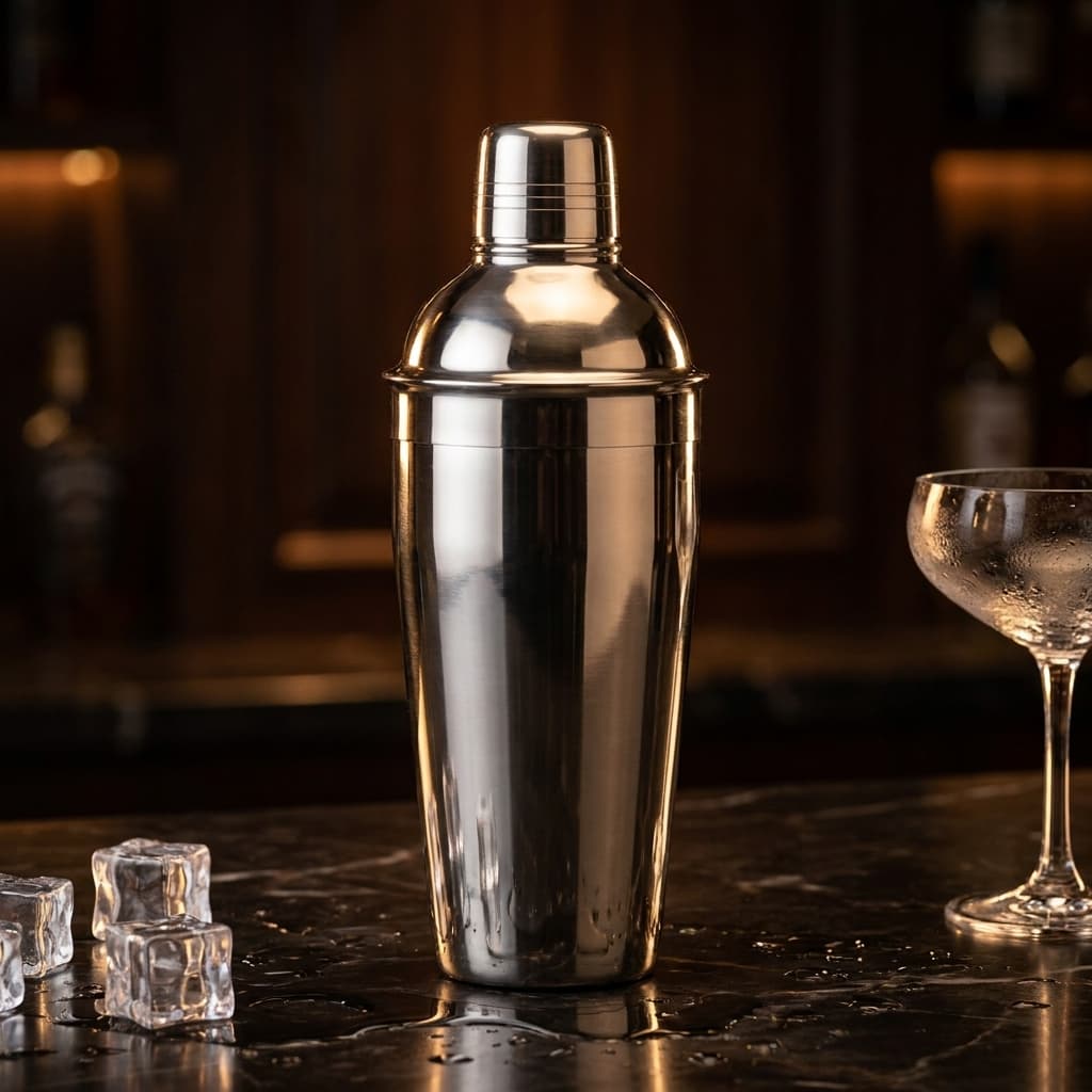 Coqueteleira Inox Profissional Cobbler 500ml Drink Bartender