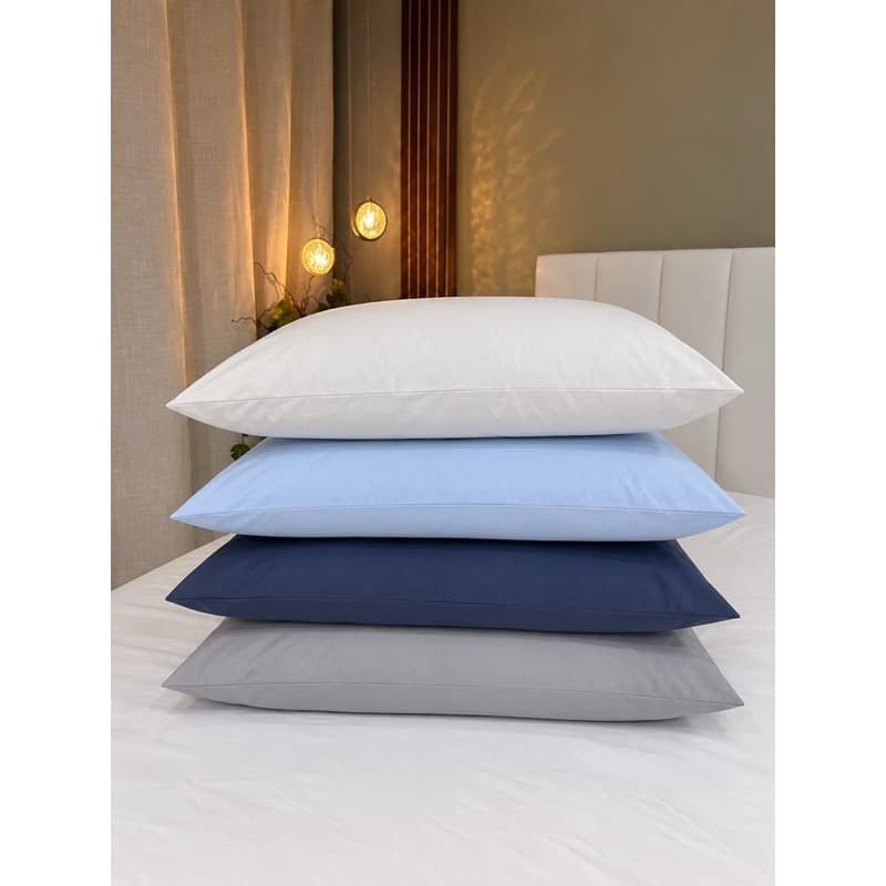 Kit 5 Pares de Fronhas 100% Algodão 180 Fios