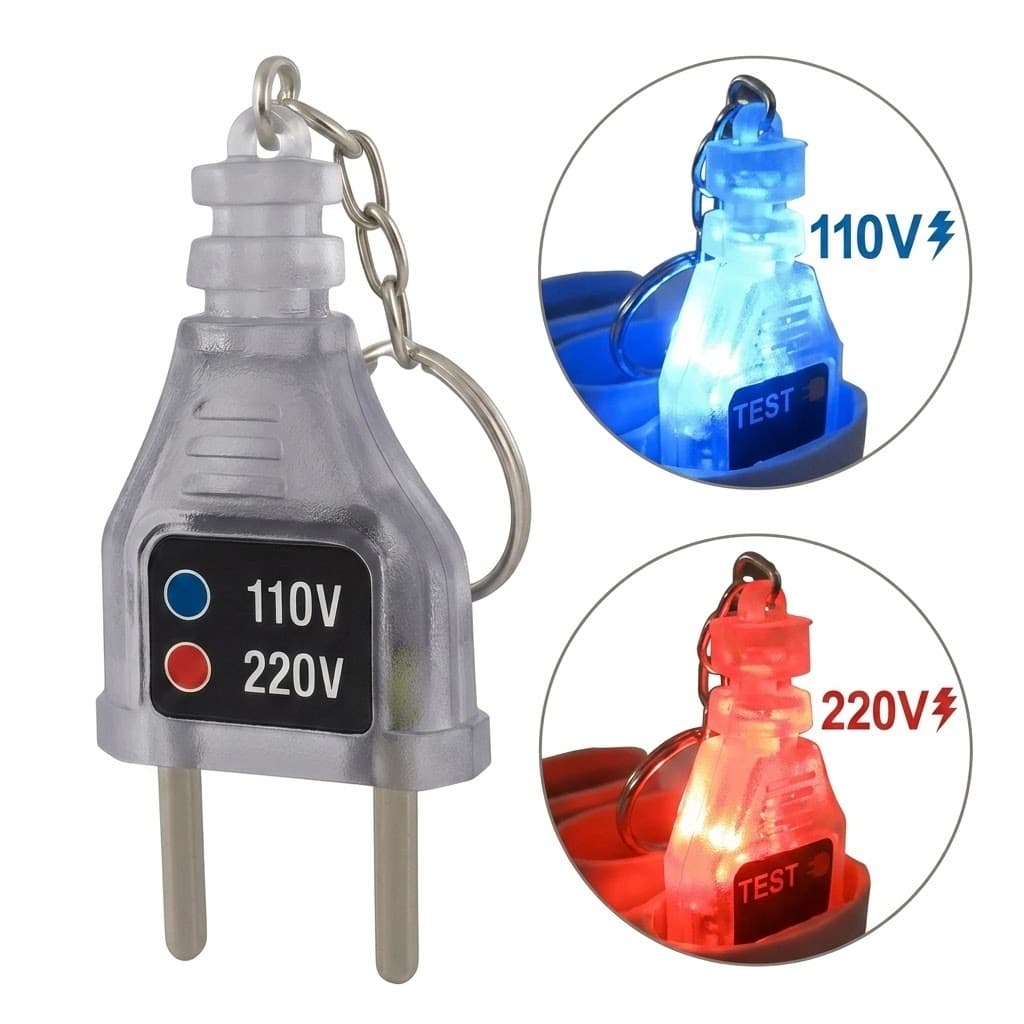 Kit Com 2 Testes De Tomada Saber Se É 110v Ou 220v Como Saber A Voltagem Da Tomada Teste Fácil