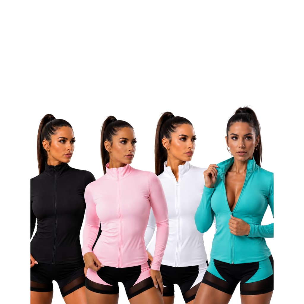 Jaqueta blusa com proteçao solar e secagem rapida praia corrida