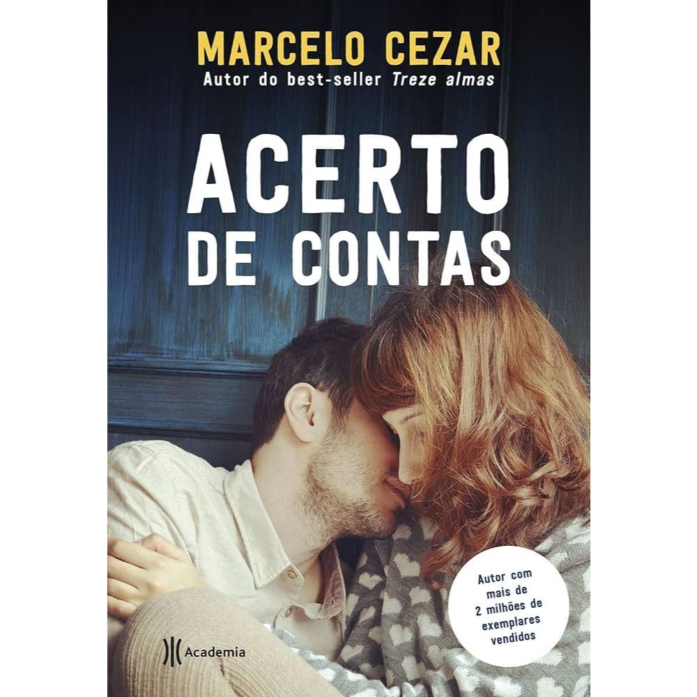Livro Usado Romance Espirita Acerto de Contas - Marcelo Cezar