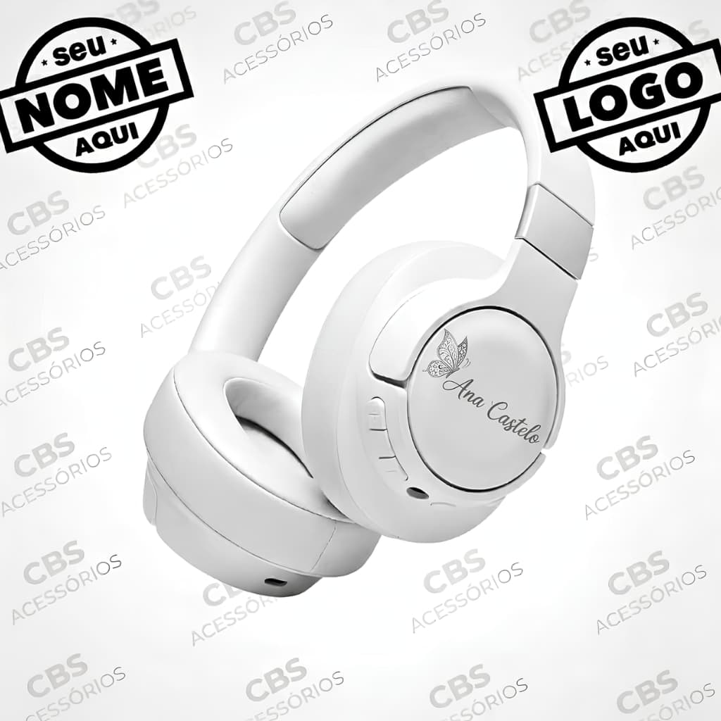 Fone De Ouvido headphone Bluetooth | Tune 760 + Personalização Laser