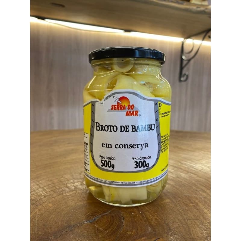 Broto de bambu em conserva 500g