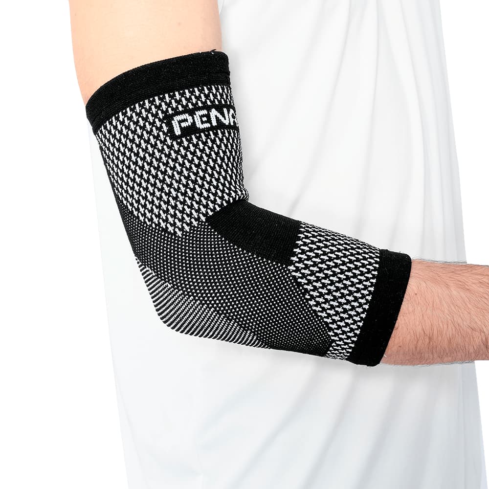Cotoveleira Elástica Penalty Knit XXIII (Par) – Compressão para Crossfit, Academia e Vôlei