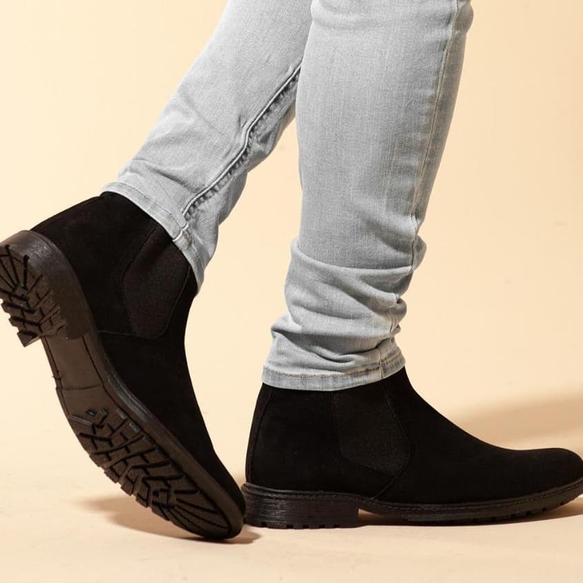 Botina Masculina Chelsea Butina Country Couro Macio Moderno Confortável estiloso