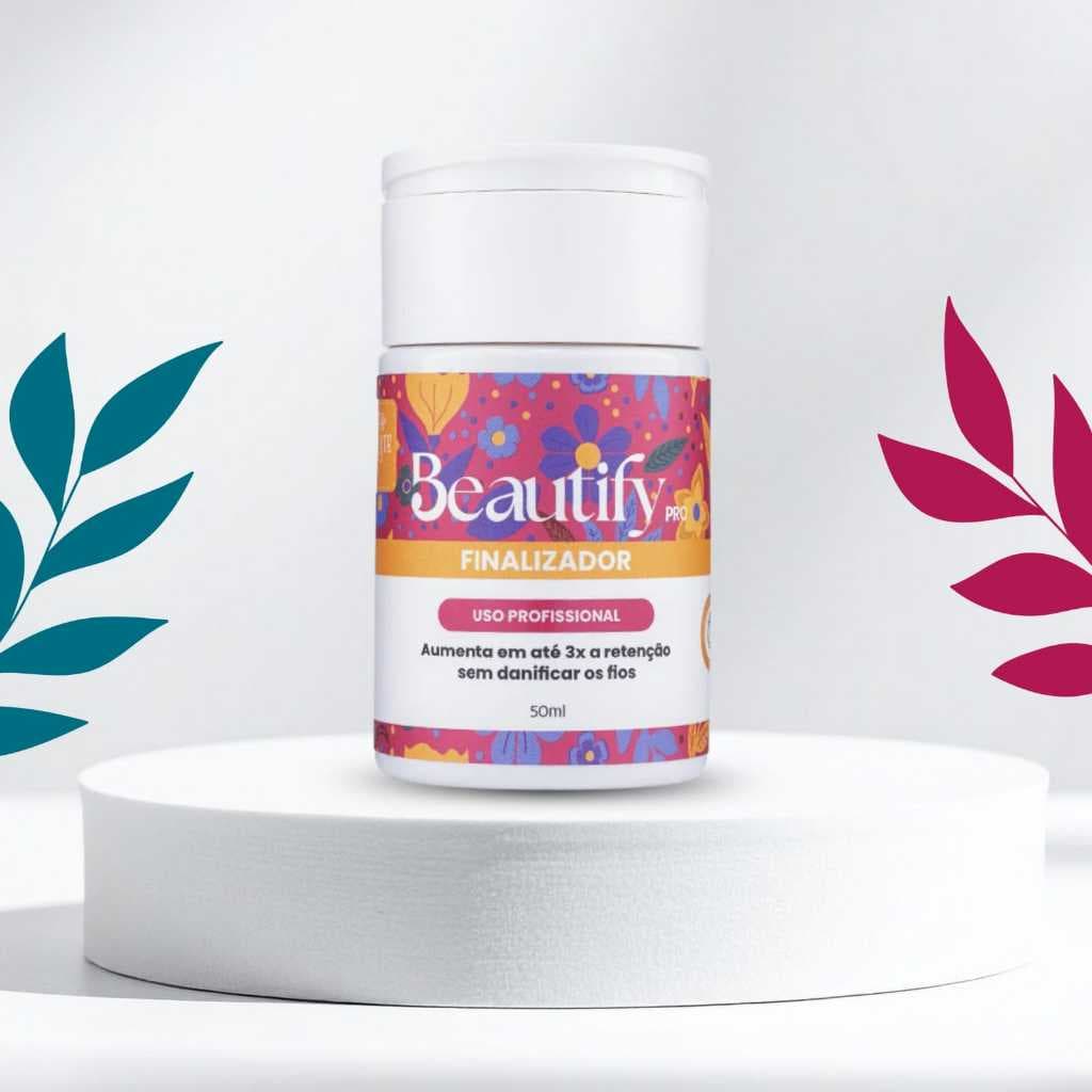 Finalizador Beautify Pro Linha Norte e Nordeste Lash 50ml Para Retenção de Cílios