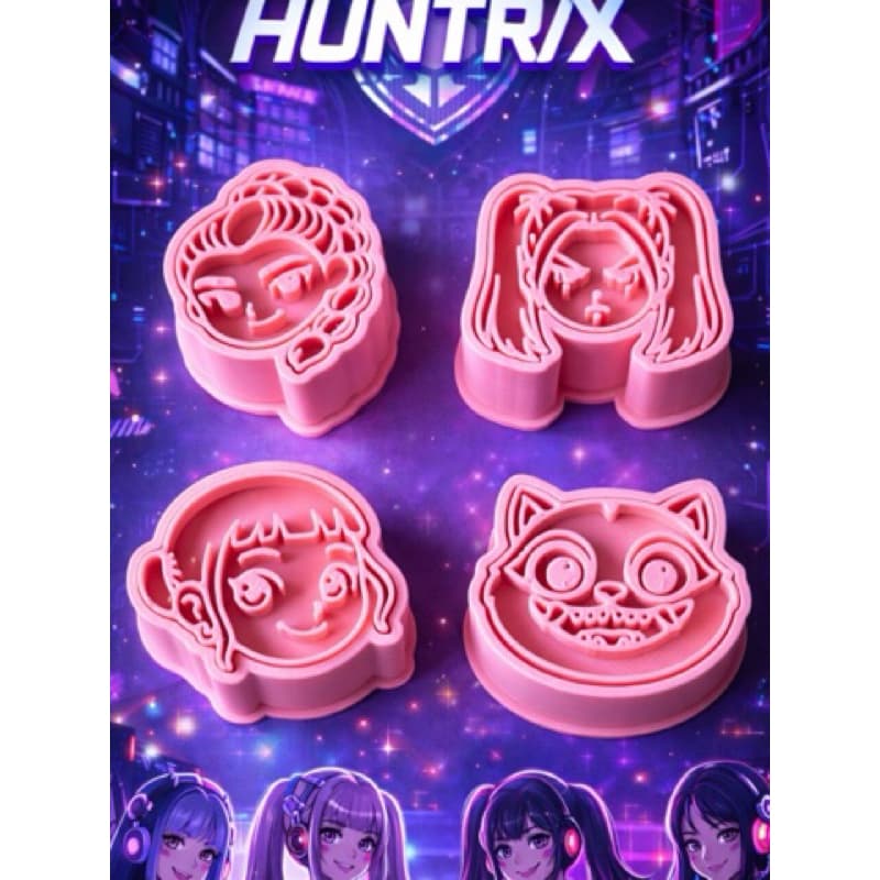 Kit Flores, Huntrix e Pokemon Ejetor para Brigadeiro