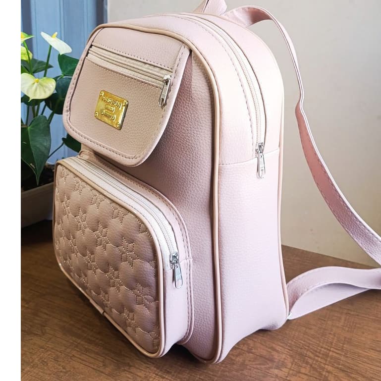 Mochila Feminina Escolar Universitária A4  passeio Maternidade  Moda Casual