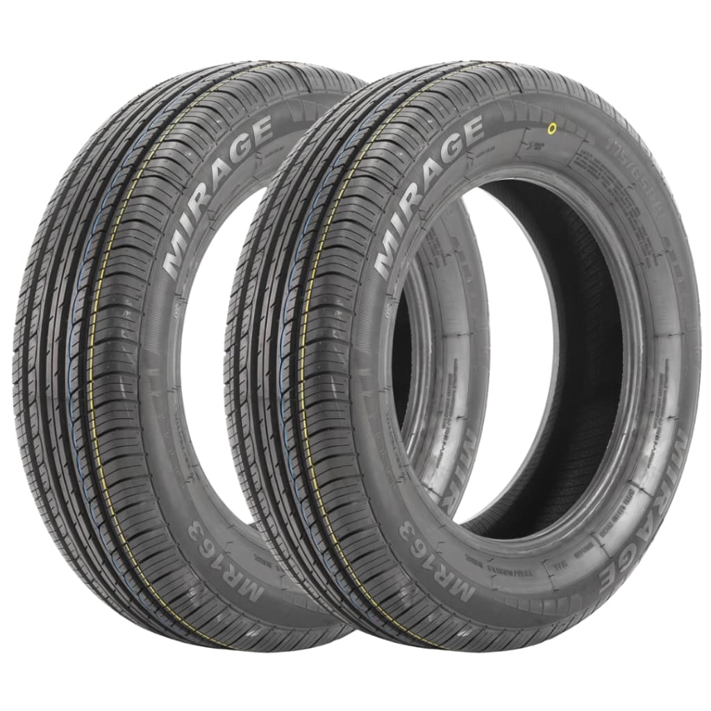 Kit 2 Pneus 175/65 R14 Mirage MR163 82H Novos Aro 14