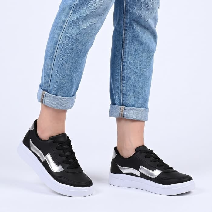 Tênis Feminino Casual Estiloso Versátil Macio Ideal para Passeios Dia a Dia Escola Promoção