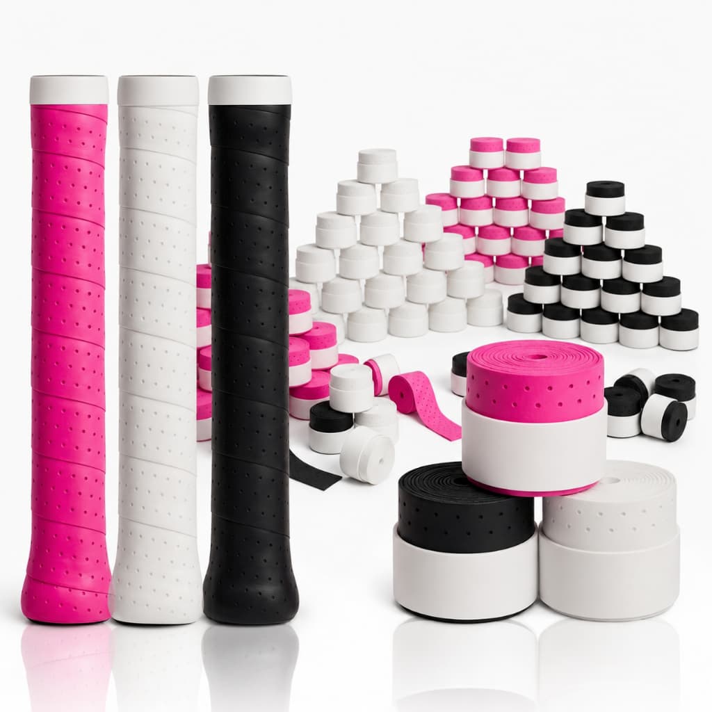 Kit 10 Un Overgrip Raquete Beach Tennis Tênis Padel | Perfurado Pro Comfort Profissional
