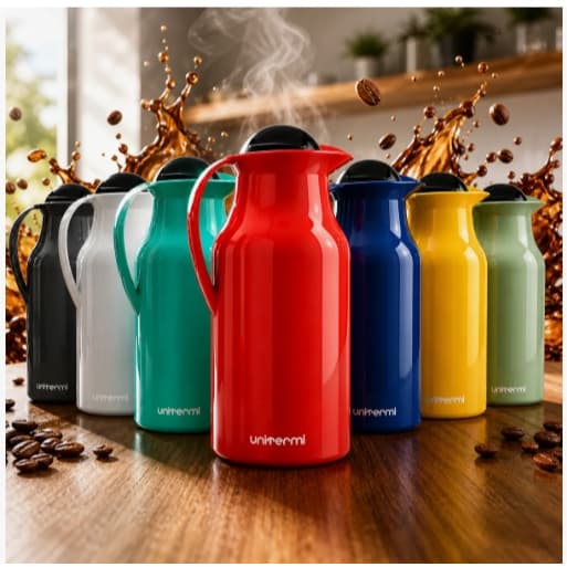 Garrafa Térmica De Café Chá Água 1l Siena Unitermi Cozinha