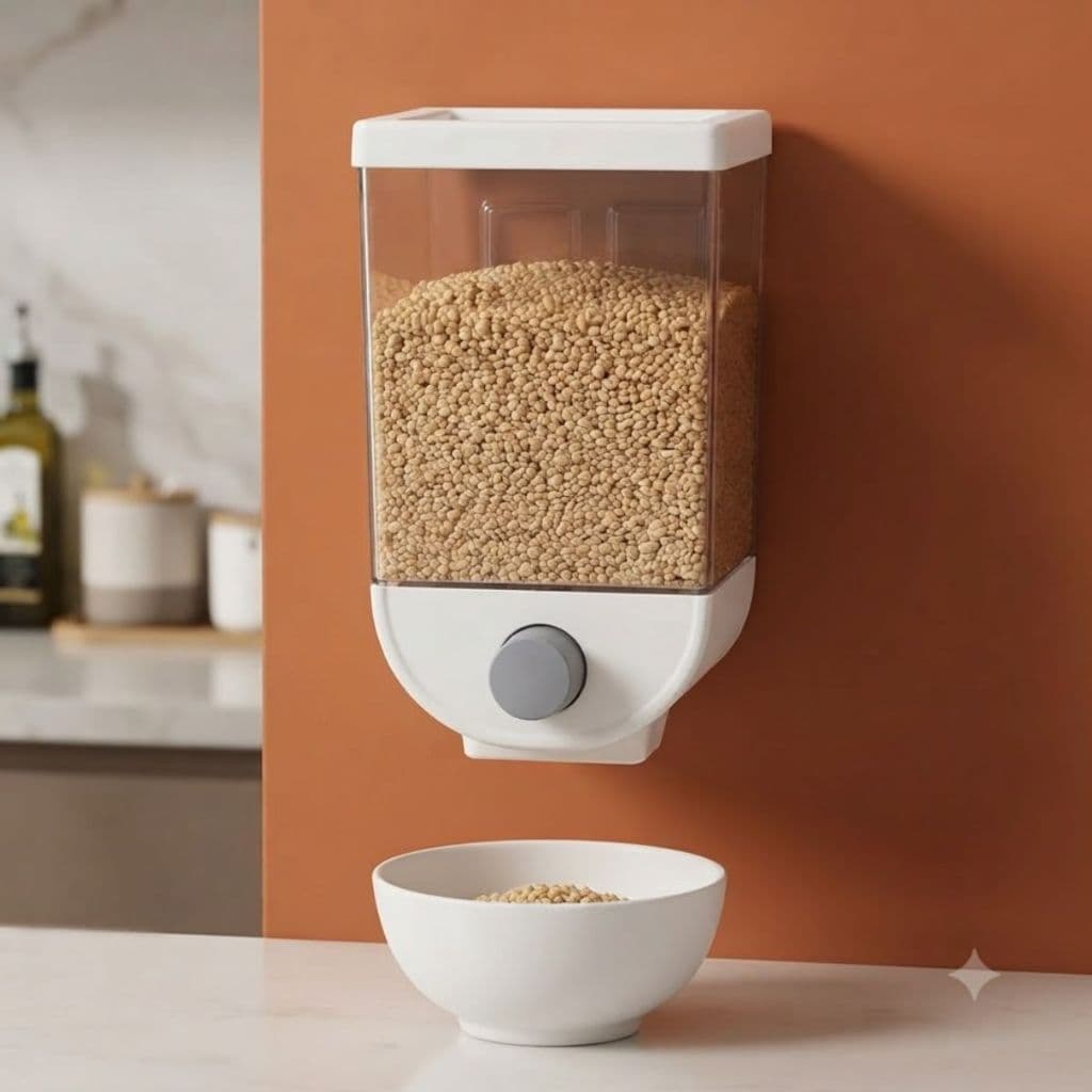 Dispenser Organizador Suspenso Multiuso 1000ml Prático Capacidade Cozinha Banheiro Limpeza