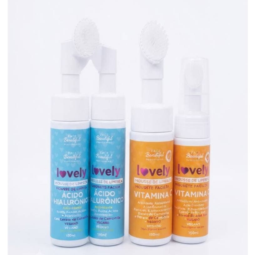 Mousse De Limpeza Facial 150ml Com Escova