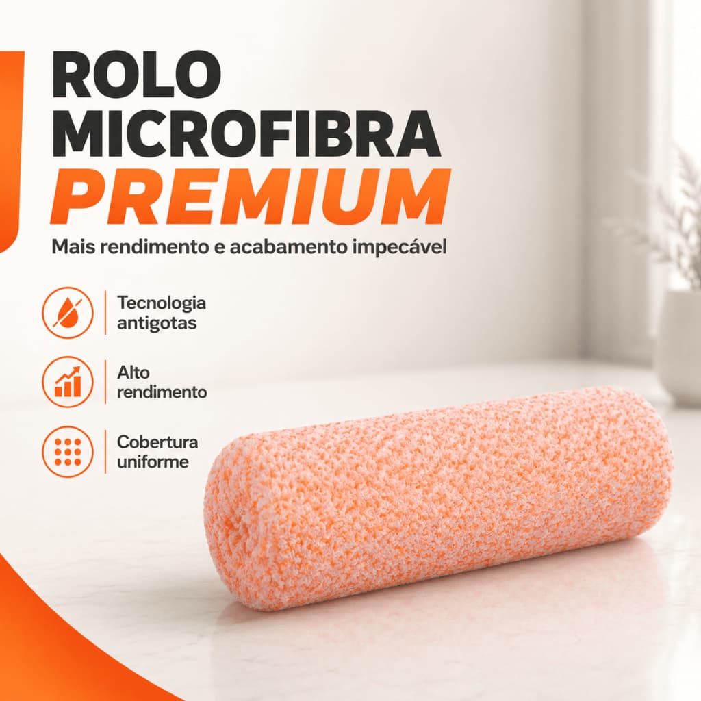 ROLO PINTURA MICROFIBRA PREMIUM
