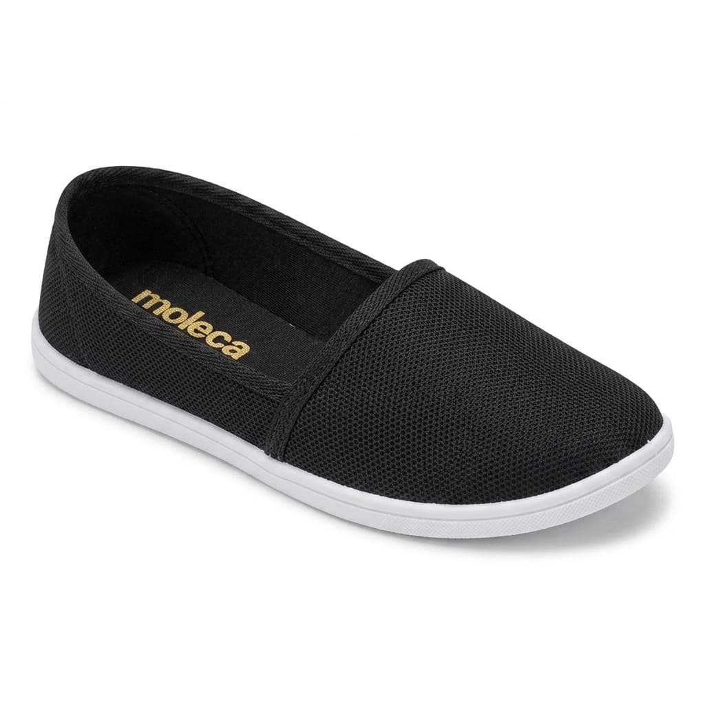 Sapatilha Feminina Casual Moderna Leve Macia Confortável Resistente Elegante Sandália Moleka