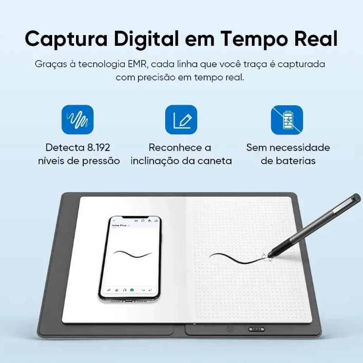 Mesa Digitalizadora Xppen, Média, Bluetooth Noteplus
