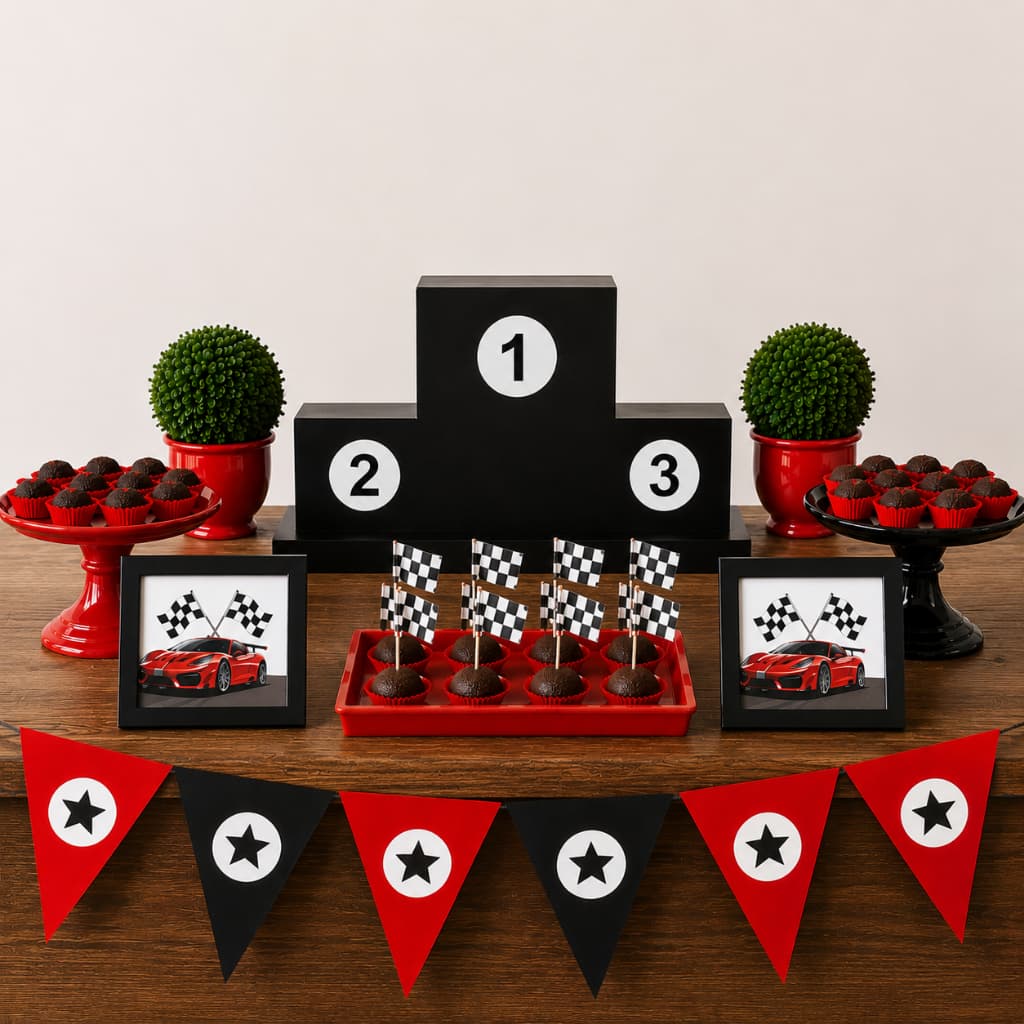 Pódio Display MDF Mesa Pintado Decoração Festa Casa