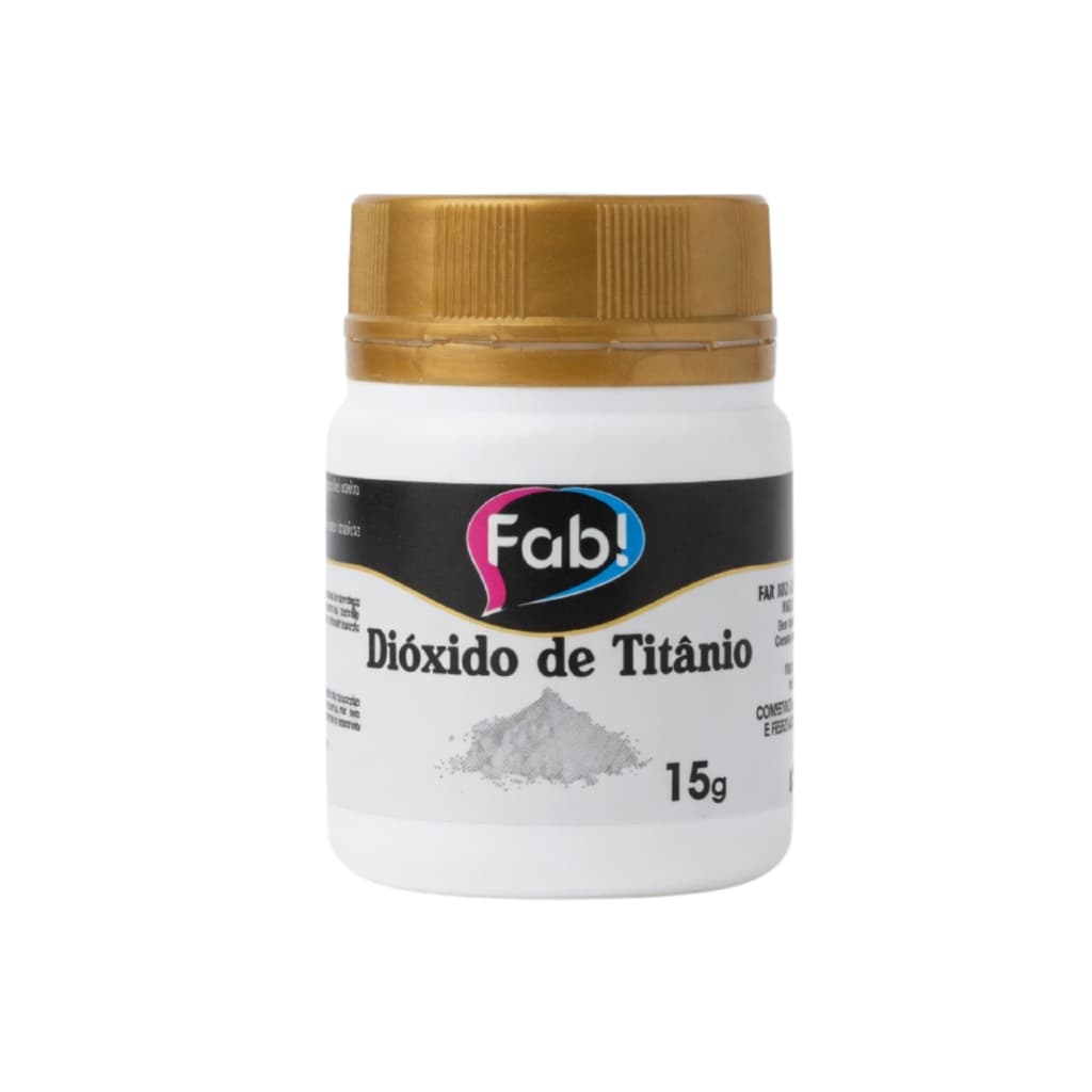 DIÓXIDO DE TITÂNIO 15G FAB