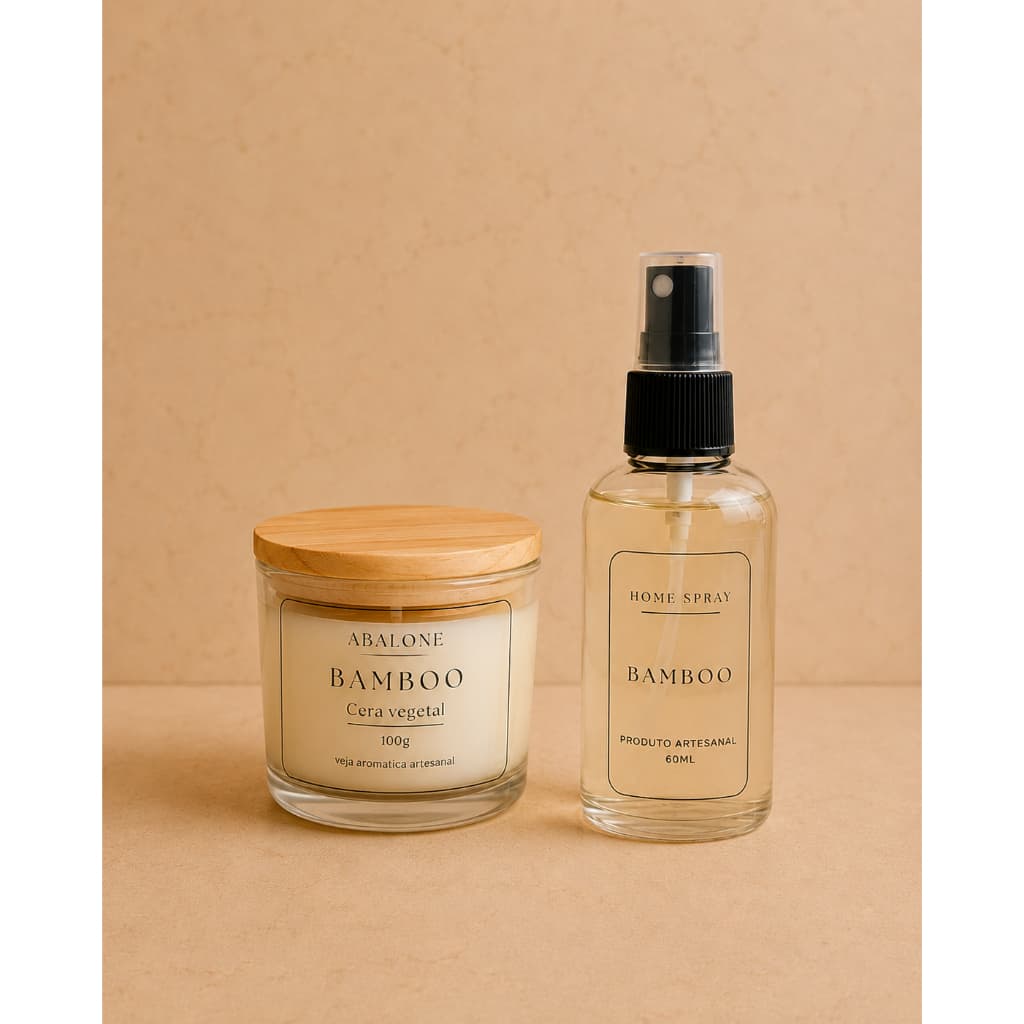 Kit Vela Aromatica + Home Spray