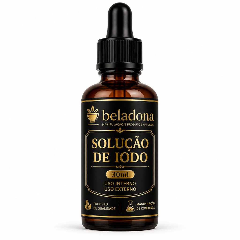 Solução Iodo/Iodeto 30ml Original Beladona