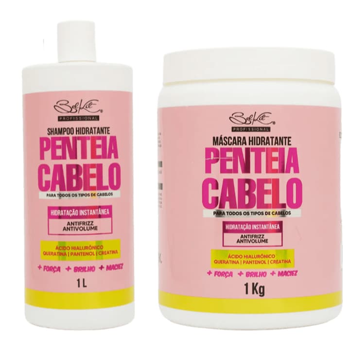 KIT PENTEIA CABELO SHAMPOO+MASCARA BELKIT