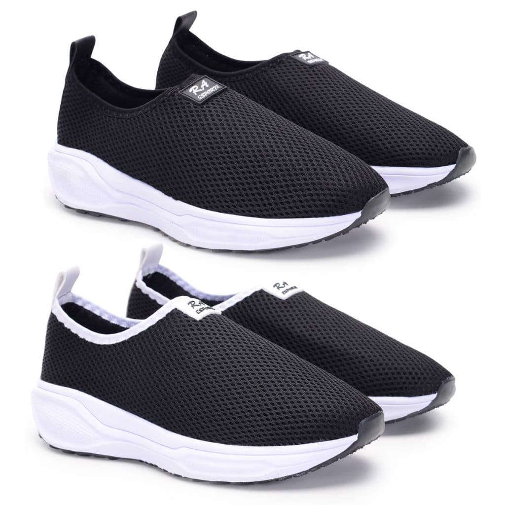 Kit Tênis Meia 2 Pares Superpromoção Esportiva CHINELO ASUNA 3.0