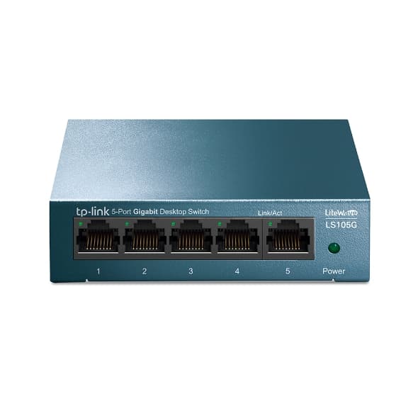 Switch Gigabit de Mesa TP-Link LS105G com 5 portas